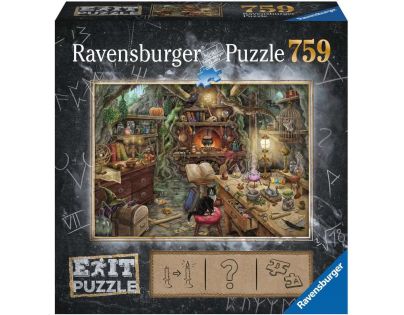 Ravensburger puzzle 199525 Exit Puzzle Čarodejnícka kuchyne 759 dielikov - Poškodený obal