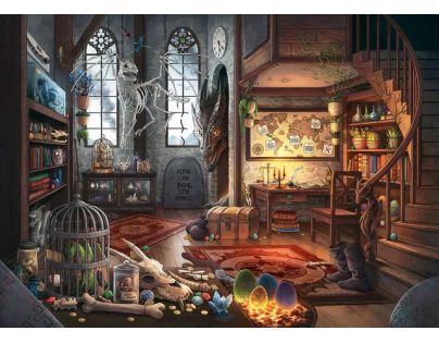 Ravensburger Puzzle Exit Dračí laboratórium 759 dielikov