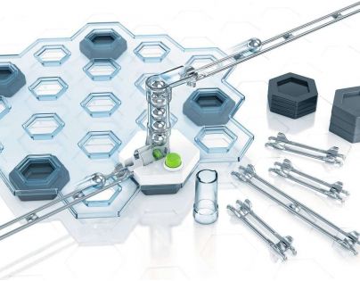 Ravensburger Stavebnica rozšírenie GraviTrax Výťah 27 dielikov