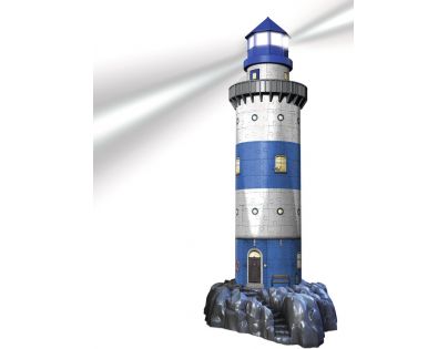 Ravensburger 3D Puzzle Maják v príboji Nočná edícia 216 dielikov