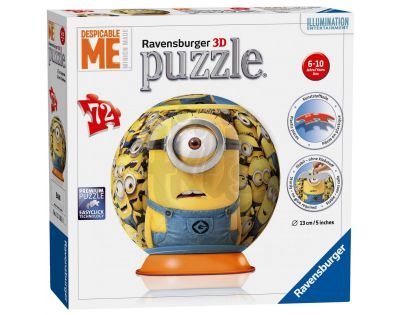 Ravensburger Mimoni 3D puzzleball 72 dílků