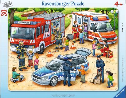 Ravensburger Puzzle Záchranné práce 30 dielikov