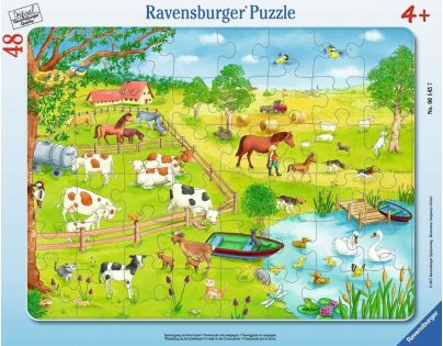 Ravensburger 61457 Prechádzka na zemi 48 dielikov