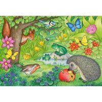 Ravensburger 76109 Zvieratá v záhrade 2x12 dielikov 3