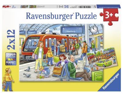 Ravensburger 76116 Všichni na palubu! 2x12 dílků
