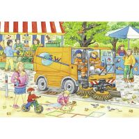 Ravensburger Smetiari a zametači 2x12 dílků 2