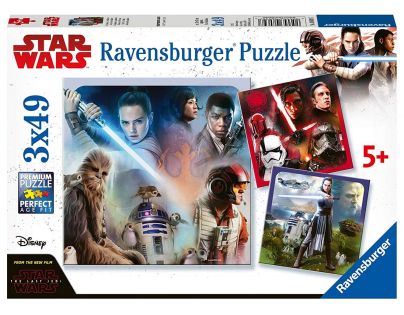 RAVENSBURGER Star Wars: Ovládnout galaxii 3x49 dílků