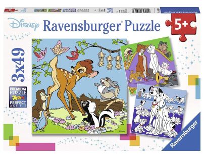 Ravensburger Disney kamaráti 3x49 dielov