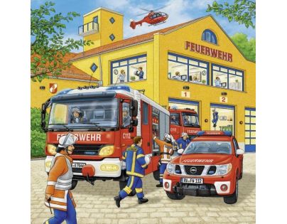 Ravensburger Puzzle Hasiči 3 x 49 dielikov