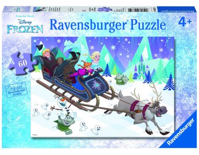 Ravensburger 96350 Disney Ledové království: Přátelství na vždy 60 dílků