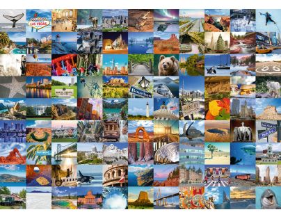 Ravensburger 99 Beautiful Places USA/Canada 1000 dielov