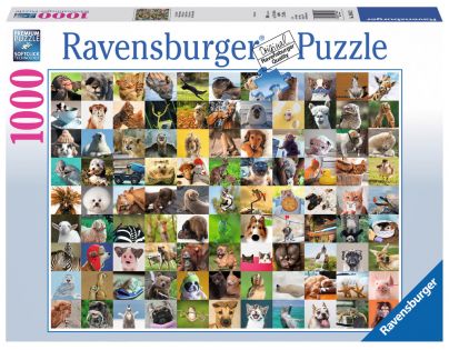 Ravensburger 99 funny animals 1000 dielov