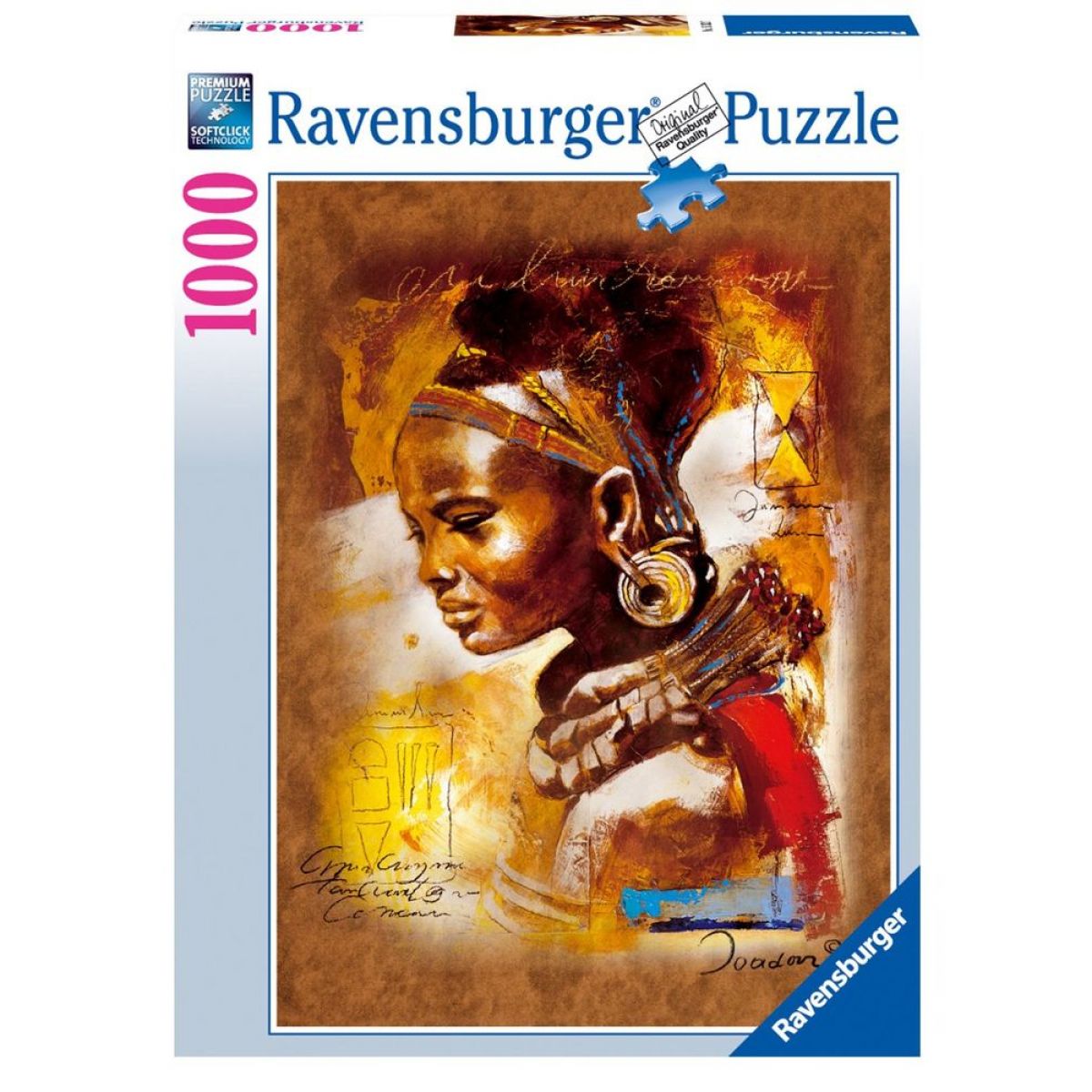 RAVENSBURGER Africká dívka 1000 dílků