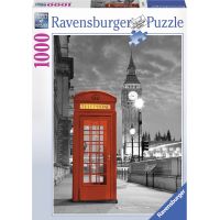 Ravensburger Puzzle Big Ben a telefónna búdka 1000 dielikov 2