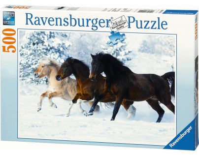 Ravensburger Cval na sněhu 500 dílků