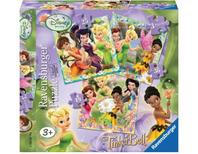 Ravensburger Puzzle Disney Fairies Zvonilka 3v1
