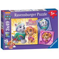 Ravensburger Puzzle Disney Labková patrola 3 x 49 dielikov