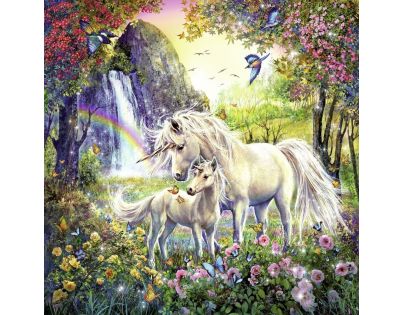 Ravensburger Puzzle Krásni jednorožci 3 x 49 dielikov