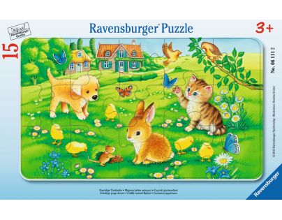 Ravensburger Miloučká mláďata 15 dílků