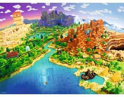 Ravensburger Puzzle Minecraft 500 dielikov