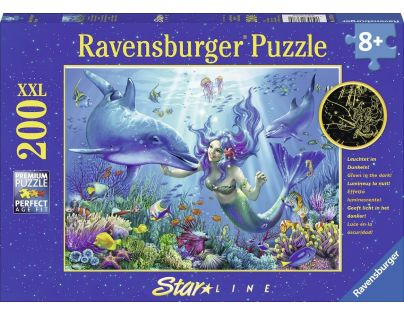 Ravensburger puzzle Mořská panna 200 dílků