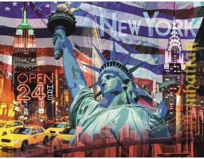 Ravensburger New York Collage 2000 dielov
