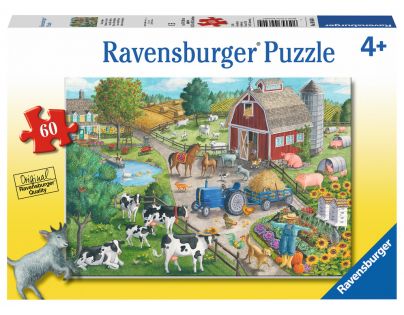 Ravensburger Puzzle Okolie farmy 60 dielikov