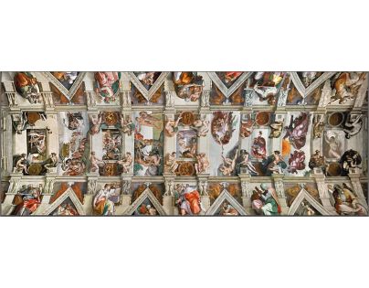 Ravensburger puzzle Panorama 150625 Sixtínska kaplnka 1000 dielikov