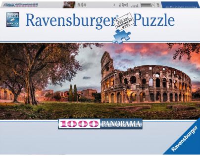 Ravensburger Puzzle panorama Koloseum v Ríme 1000 dielikov