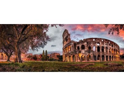 Ravensburger Puzzle panorama Koloseum v Ríme 1000 dielikov