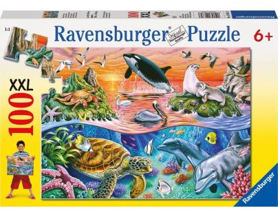 Ravensburger Puzzle Pestrý oceán 100 dielikov