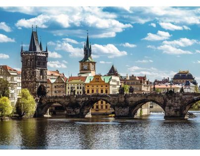 Ravensburger Pohľad na Karlov most Praha 1000 dielov