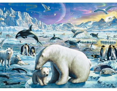Ravensburger Puzzle Polární zvířata 300XXL dílků