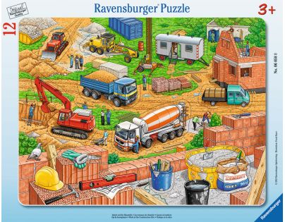 Ravensburger puzzle Práce na staveništi 12 dílků