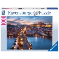 Ravensburger Puzzle Praha v noci 1000 dielikov 2