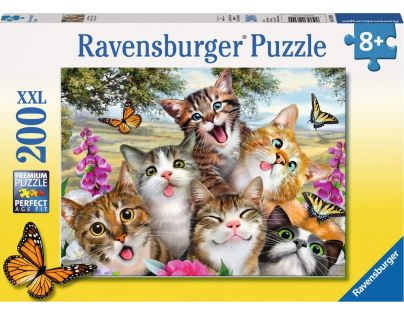 Ravensburger Přátelské kočky 200 dílků