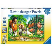 Ravensburger Puzzle Premium Zvieratá spolu 100 XXL dielikov 2