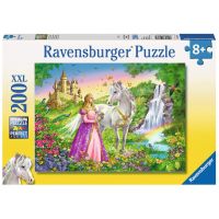 Ravensburger Puzzle Premium Princezná s koňom 200 dílků 2
