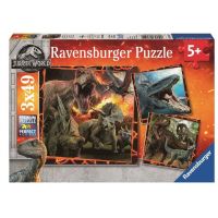 Ravensburger Puzzle Premium Jurský svet Zánik ríše 3 x 49 dielikov