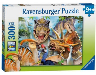 Ravensburger Puzzle Dino Selfies 300 XXL dielikov
