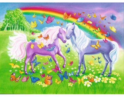 Ravensburger Duhoví koníčci 2x24 dílků