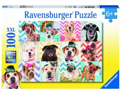 Ravensburger Puzzle Premium Psy 100XXL dielikov