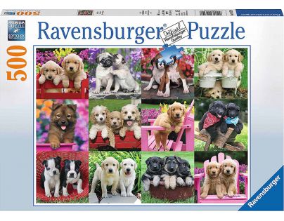 Ravensburger Puzzle Psí kamaráti 500 dielikov