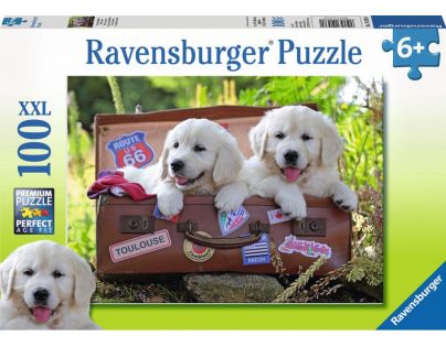 Ravensburger Puzzle Psí oddych 100 dielikov