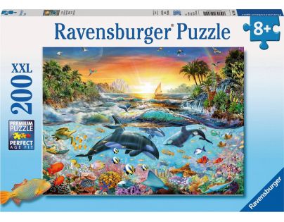 Ravensburger Puzzle Raj kosatiek 200 XXL dielikov