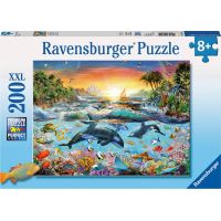 Ravensburger Puzzle Raj kosatiek 200 XXL dielikov 2