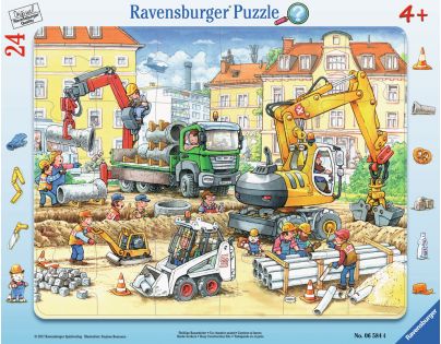 Ravensburger puzzle Stavba 24 dílků
