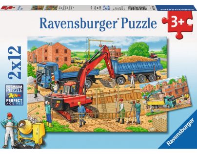 Ravensburger Stavba domu 2 x 12 dílků