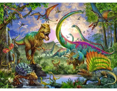 Ravensburger Puzzle Svet dinosaurov 200 dielov