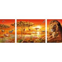 Ravensburger Triptychon 198368 Africkej veličenstvo 1000 dielikov 2